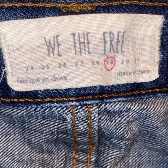 Free People jean shorts - Picture 6 of 6